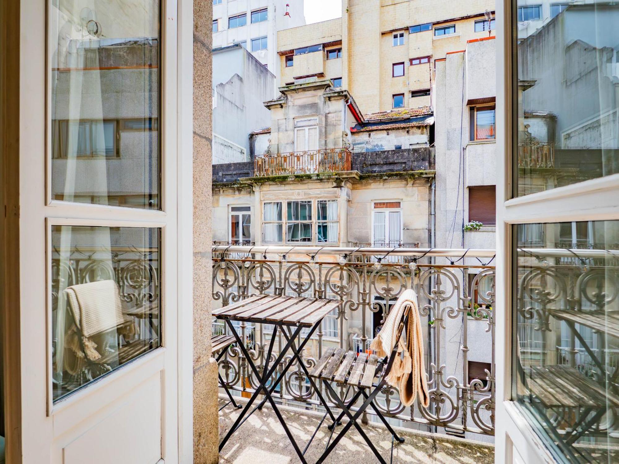 Luxury Centro De Vigo Balconyアパートメント エクステリア 写真