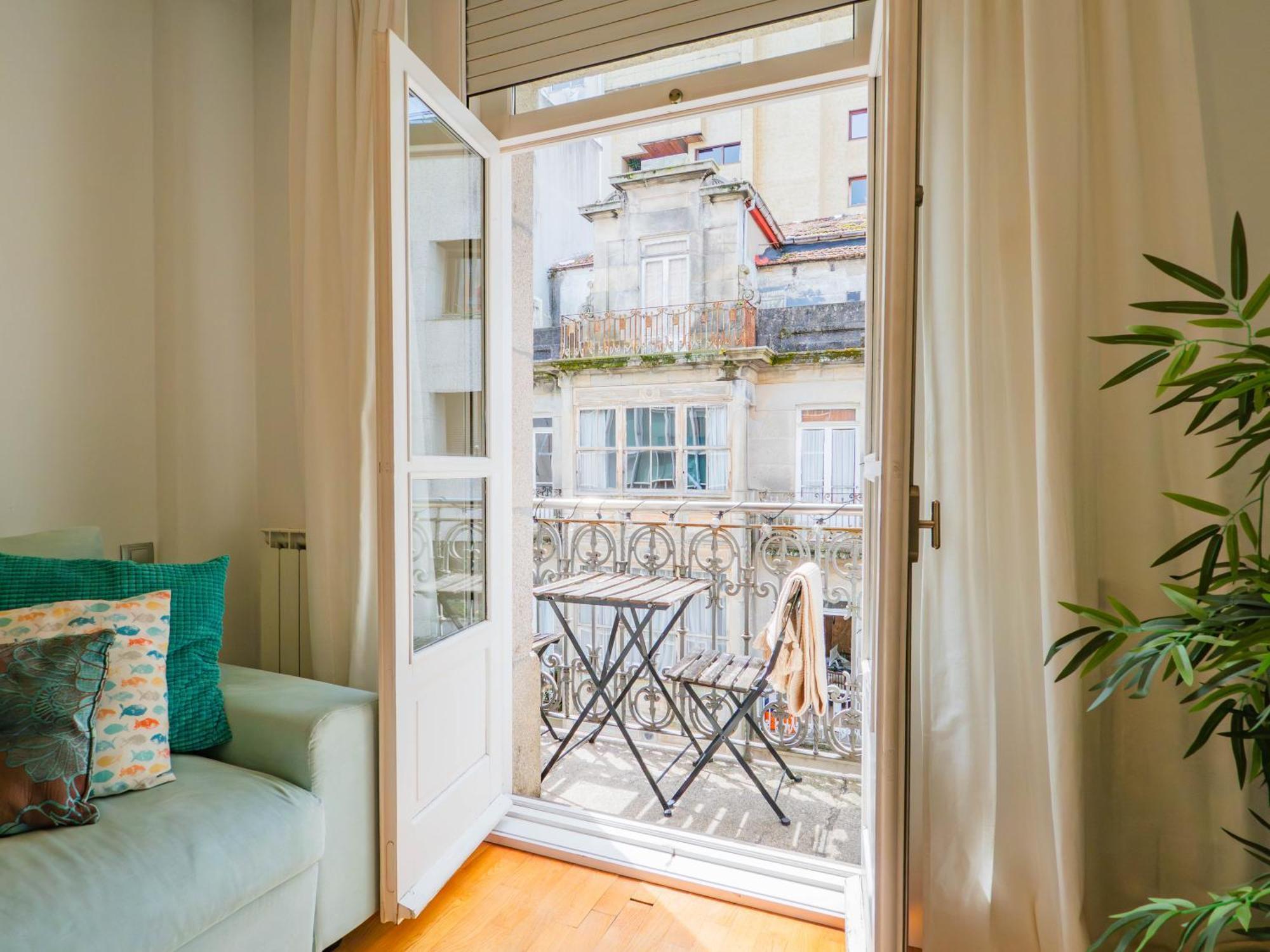 Luxury Centro De Vigo Balconyアパートメント エクステリア 写真