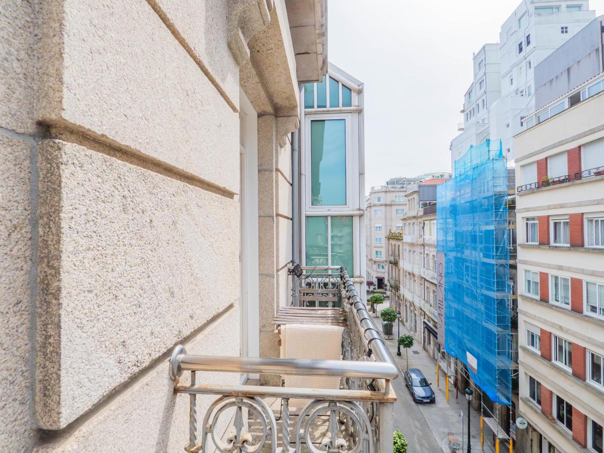 Luxury Centro De Vigo Balconyアパートメント エクステリア 写真